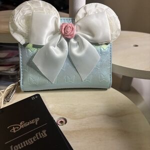 Loungefly Irridescenr Blue minnie Wallet